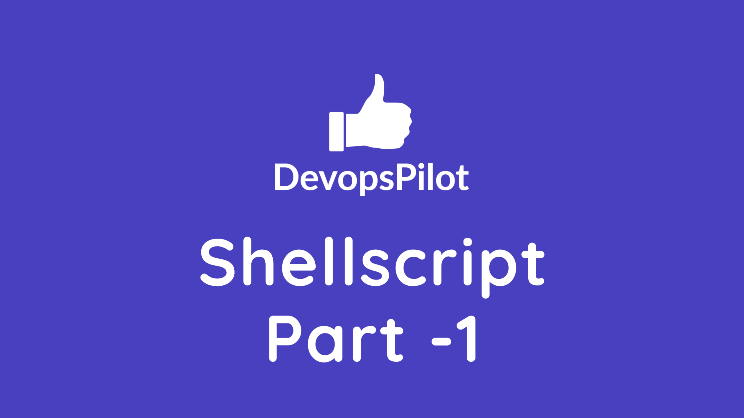 Shellscript part-1