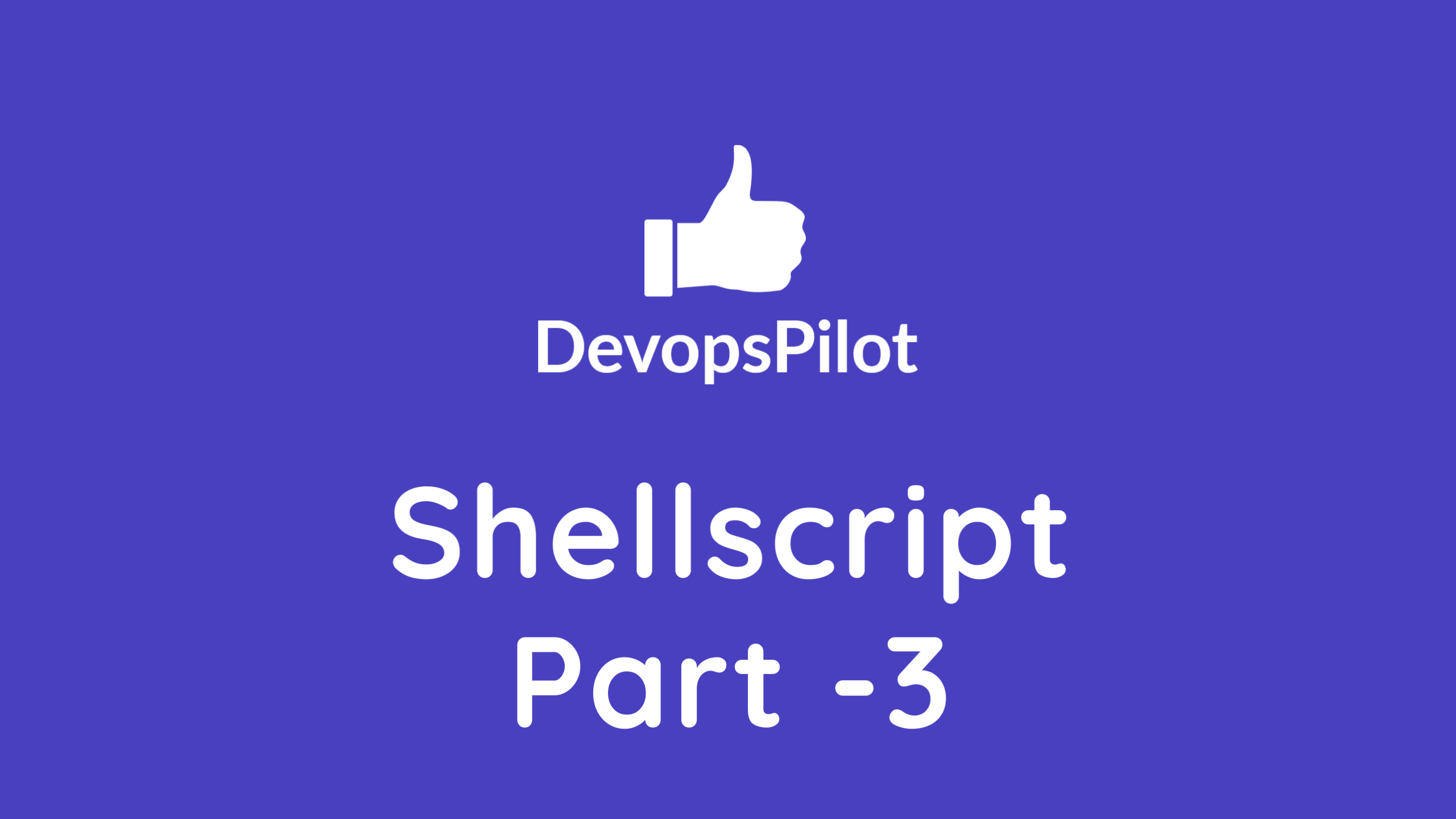 Shellscript part-3