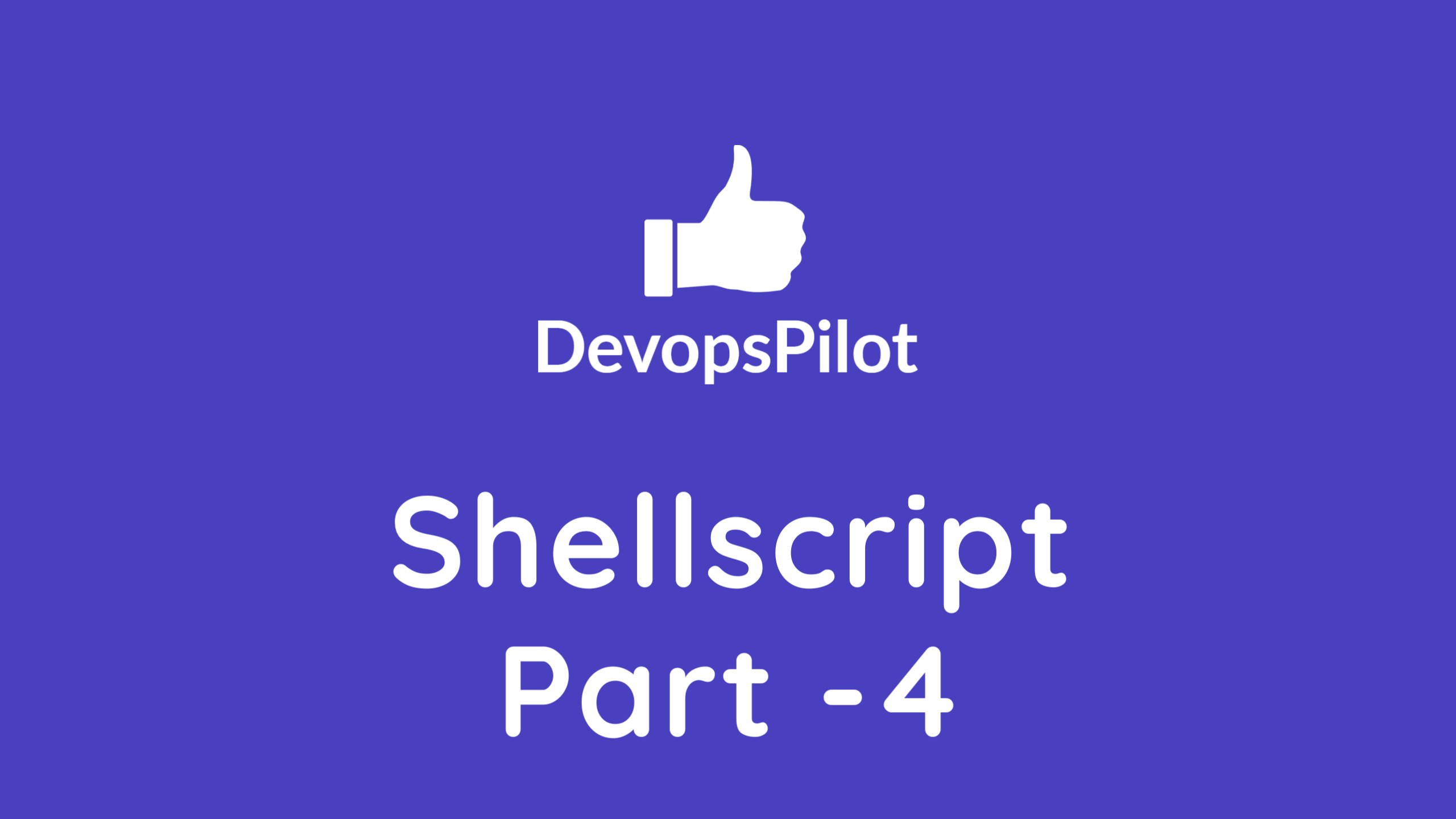 Shellscript part-4