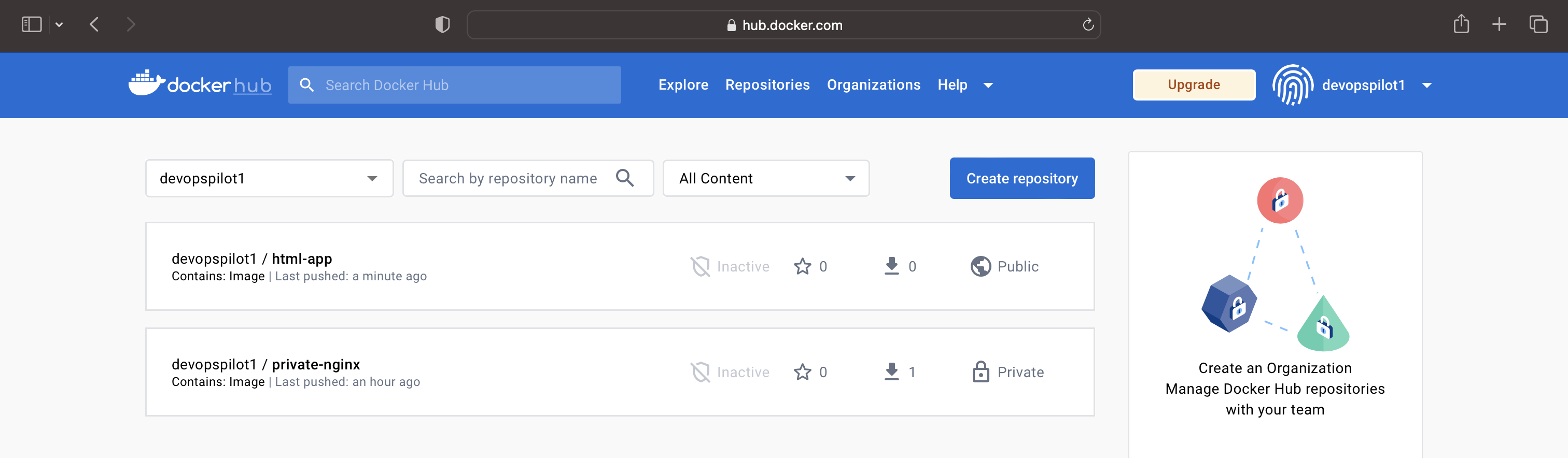 html-app-dockerhub