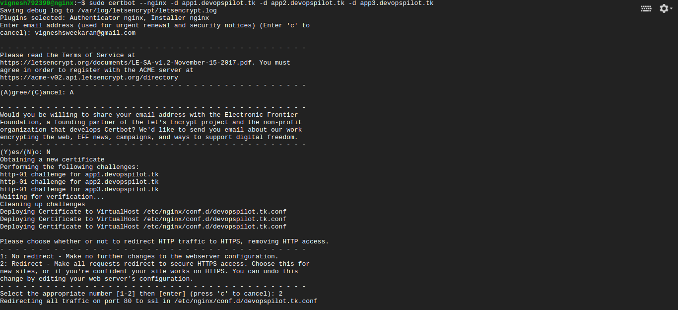 letsencrypt