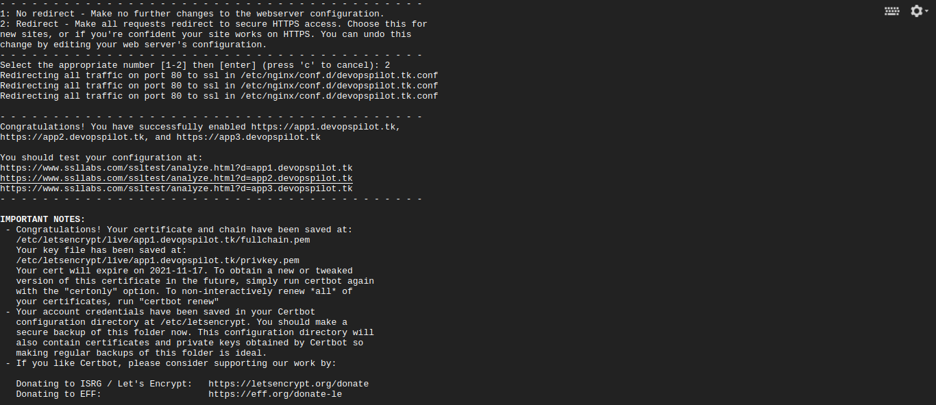 letsencrypt